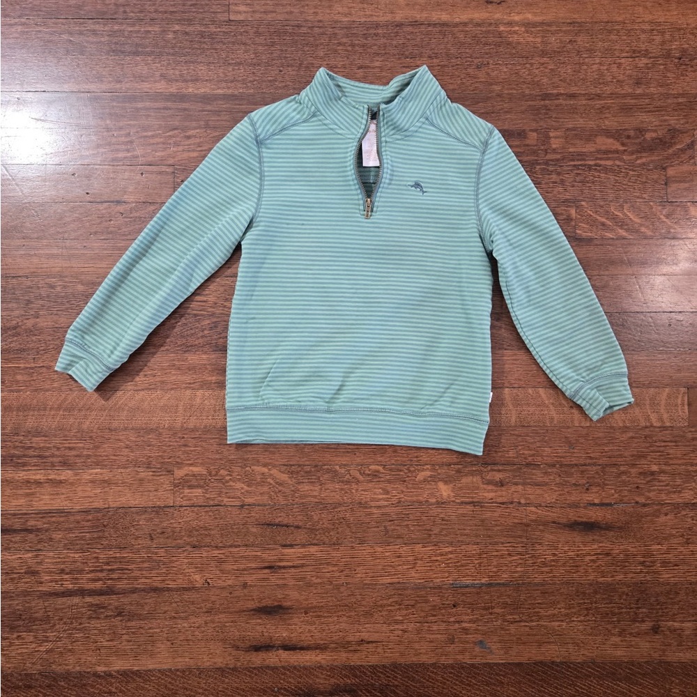 Tommy Bahama Kids Green Striped Jacket